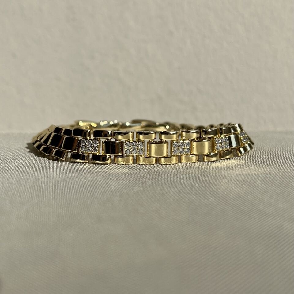 Pırlanta işçiliği xuping bileklik