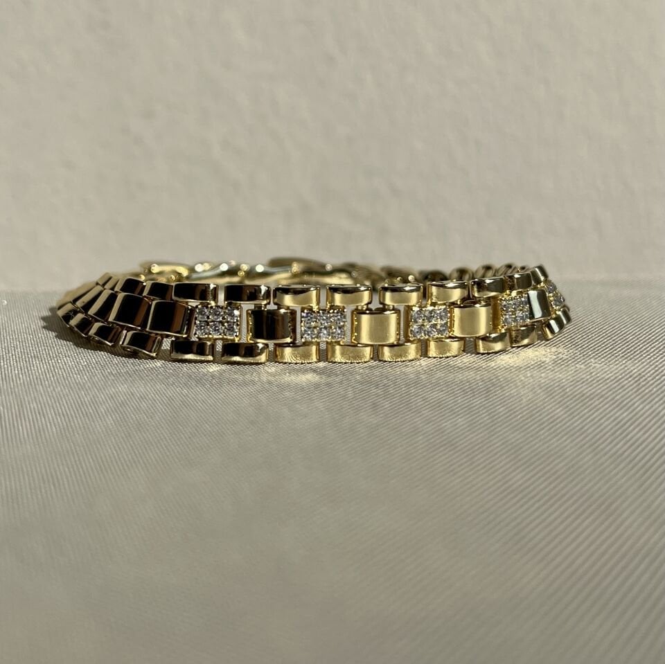 Pırlanta işçiliği xuping bileklik