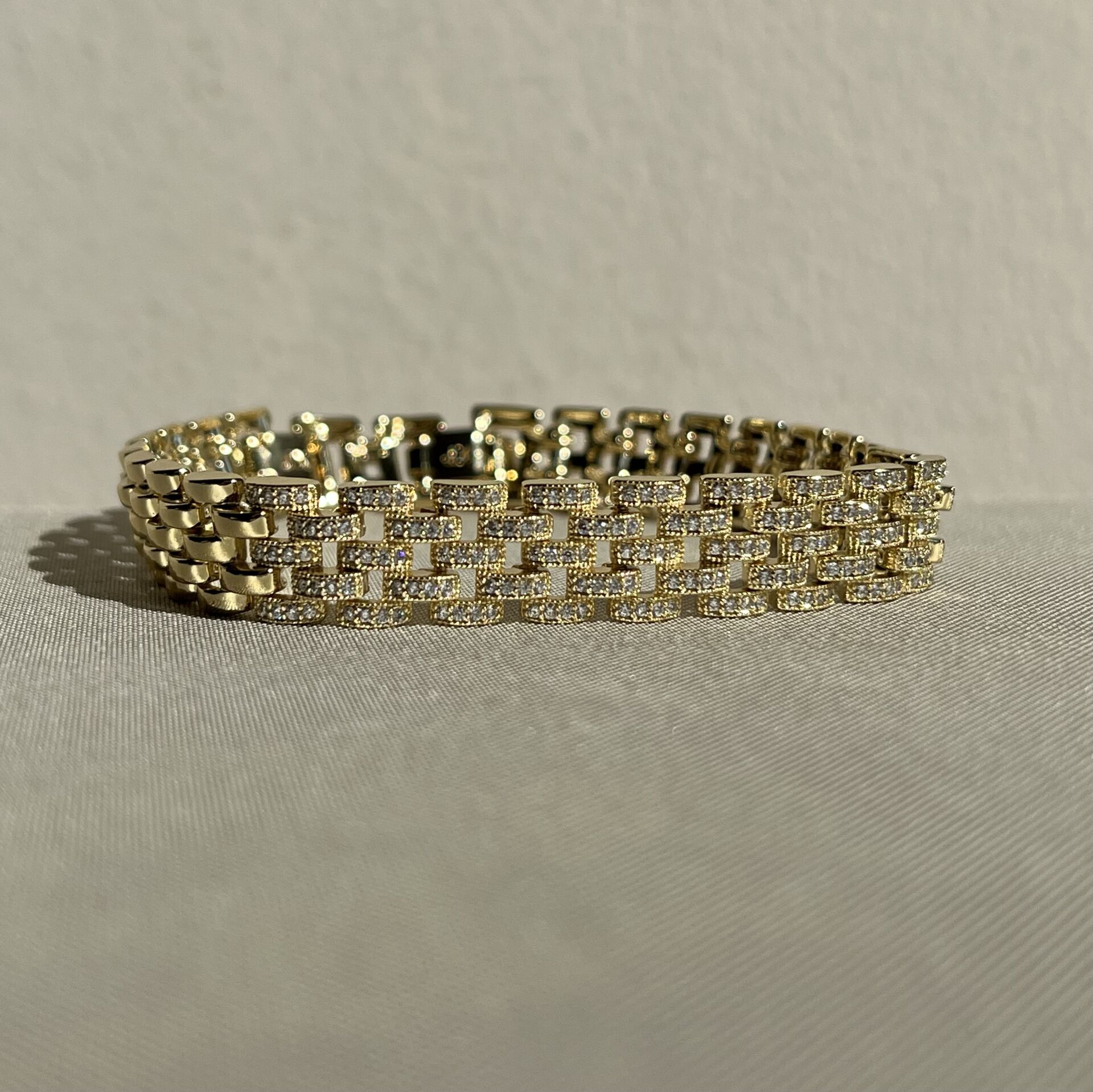 Pırlanta işçiliği hasır model xuping bileklik