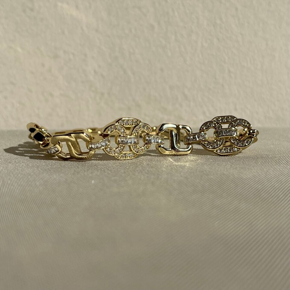 Baget pırlanta montür xuping bileklik