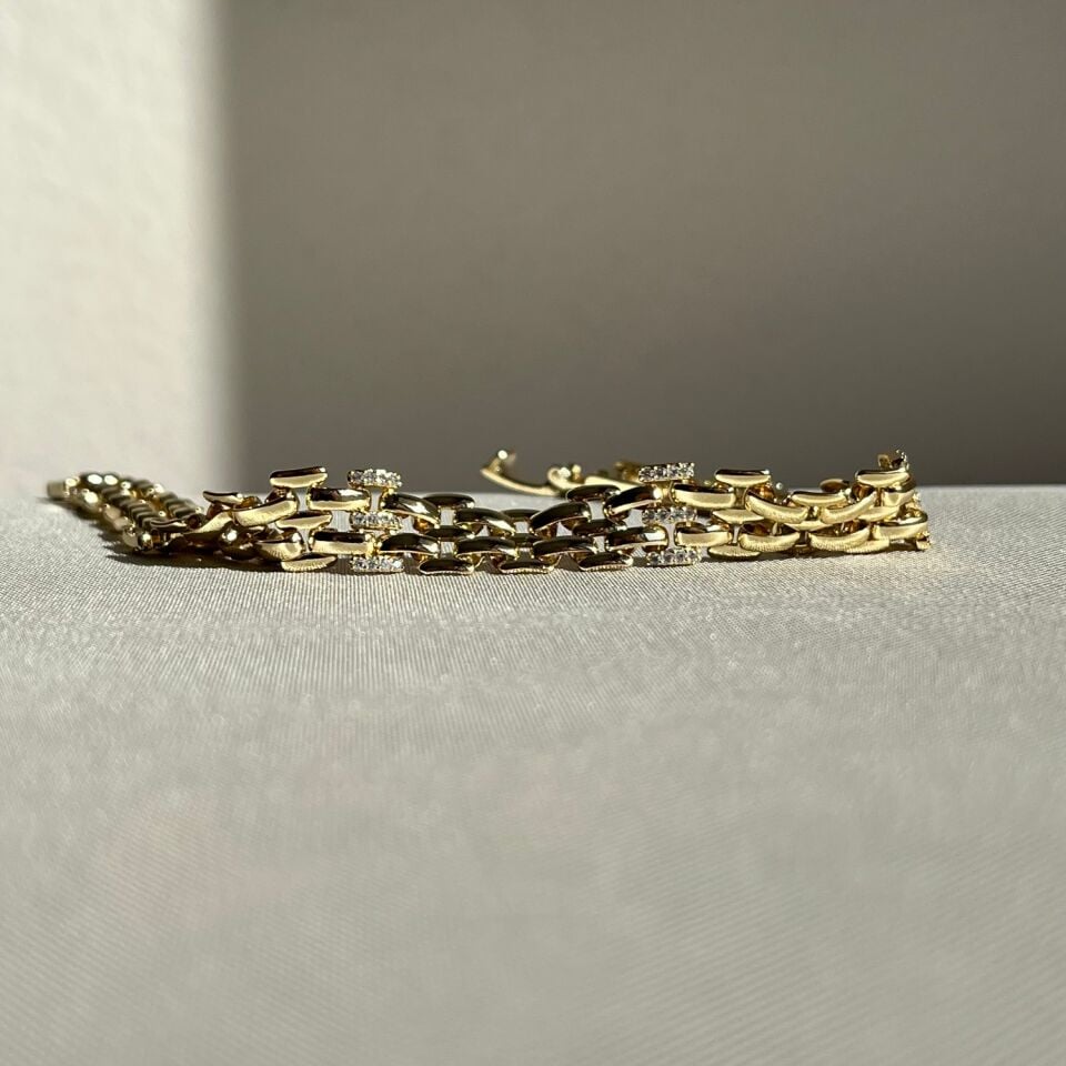 Pırlanta işçiliği xuping bileklik