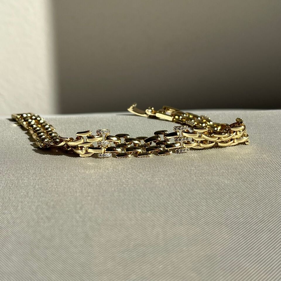 Pırlanta işçiliği xuping bileklik