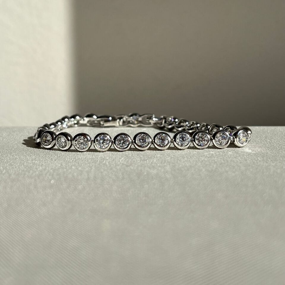 Suyolu pırlanta montür xuping bileklik