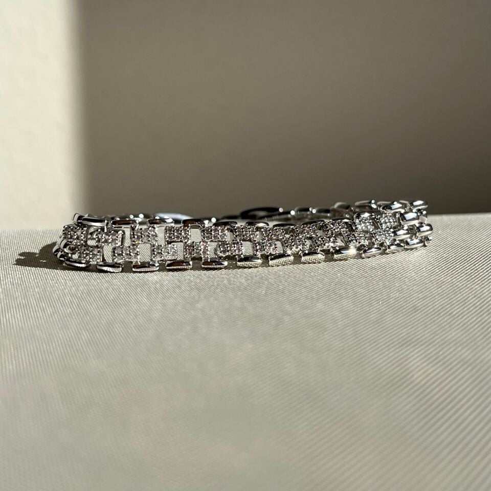 Yarımtur pırlanta işçiliği xuping bileklik