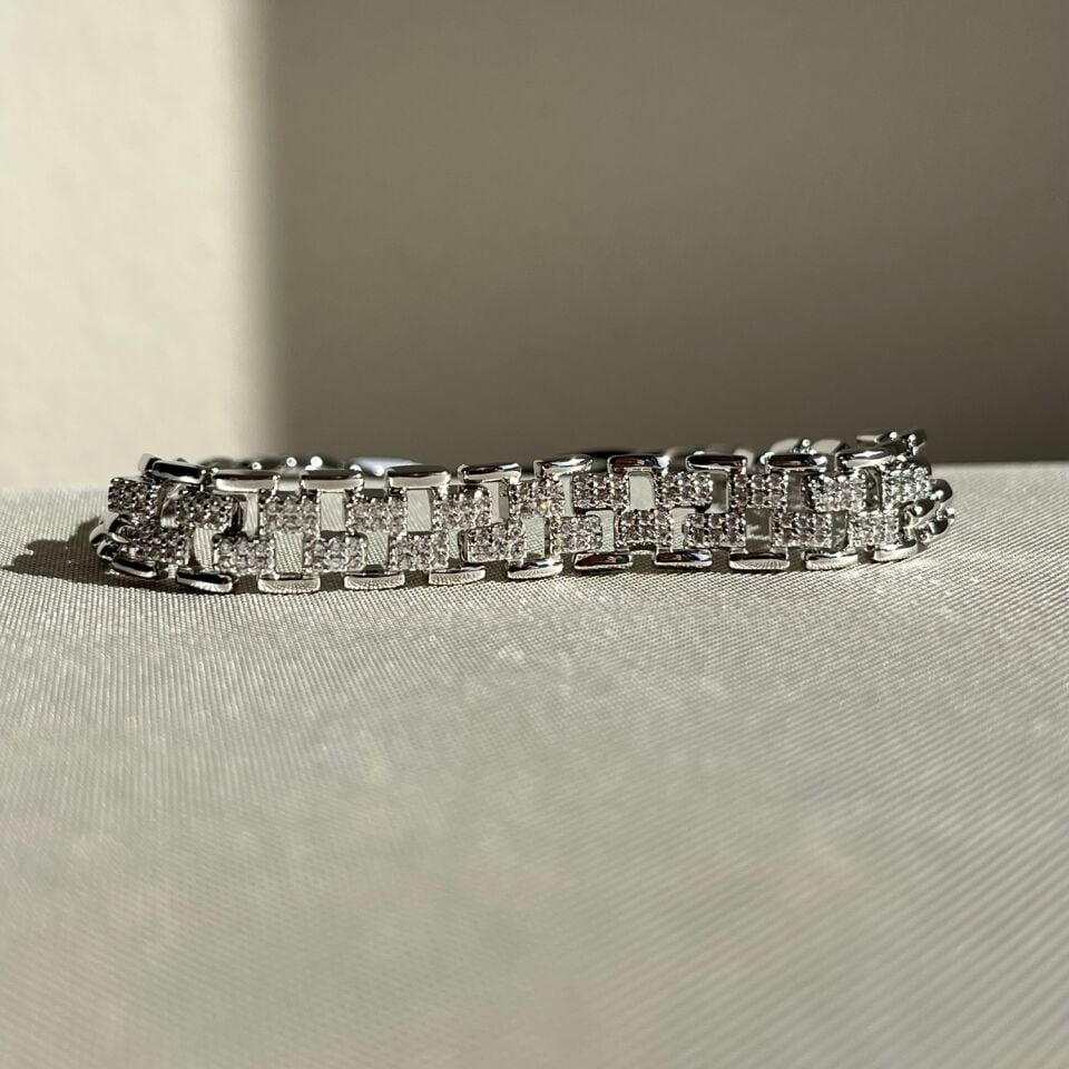 Yarımtur pırlanta işçiliği xuping bileklik