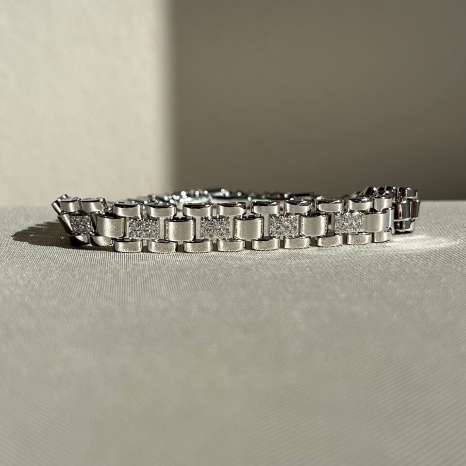 Yarımtur pırlanta işçiliği xuping bileklik