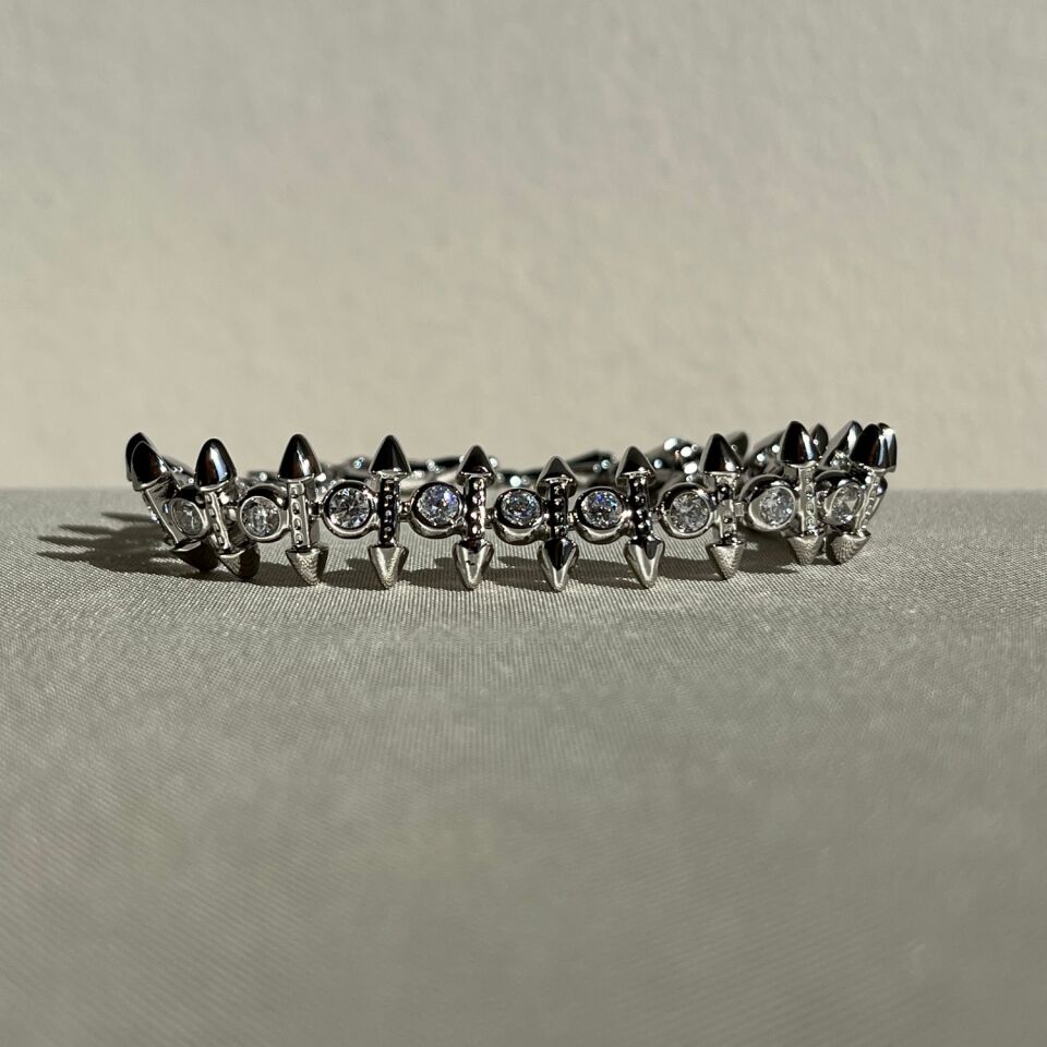 Round pırlanta işçiliği xuping bileklik