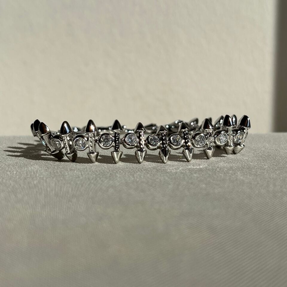 Round pırlanta işçiliği xuping bileklik