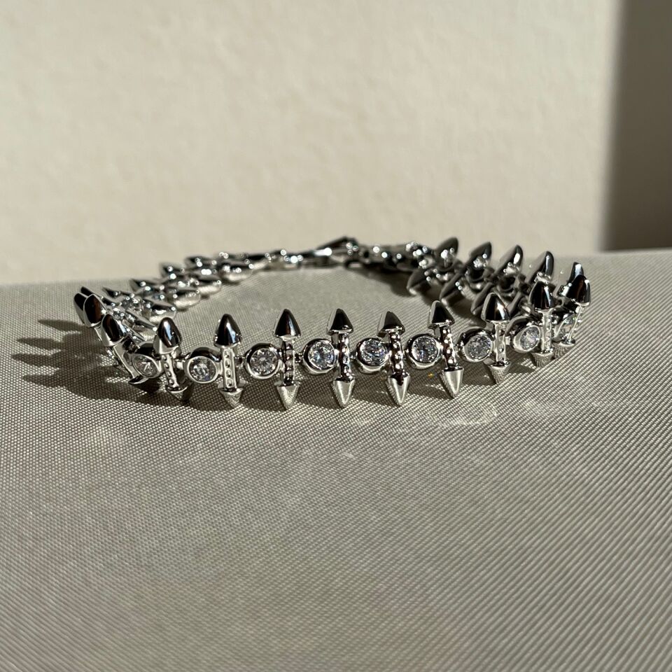 Round pırlanta işçiliği xuping bileklik