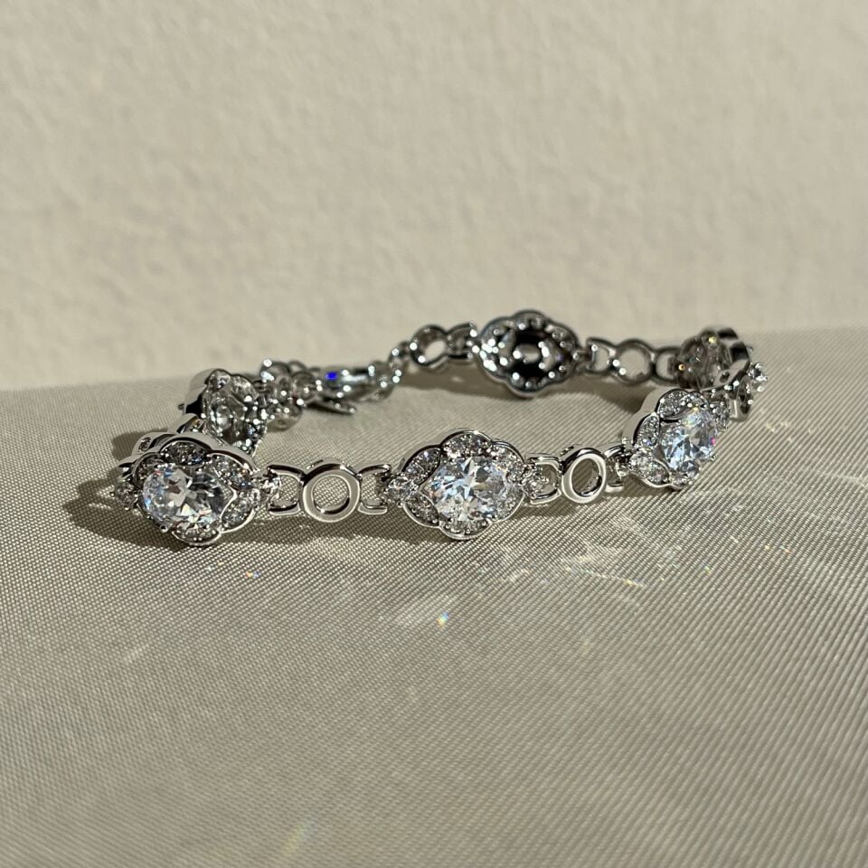 Elmas montür pırlanta işçiliği xuping bileklik