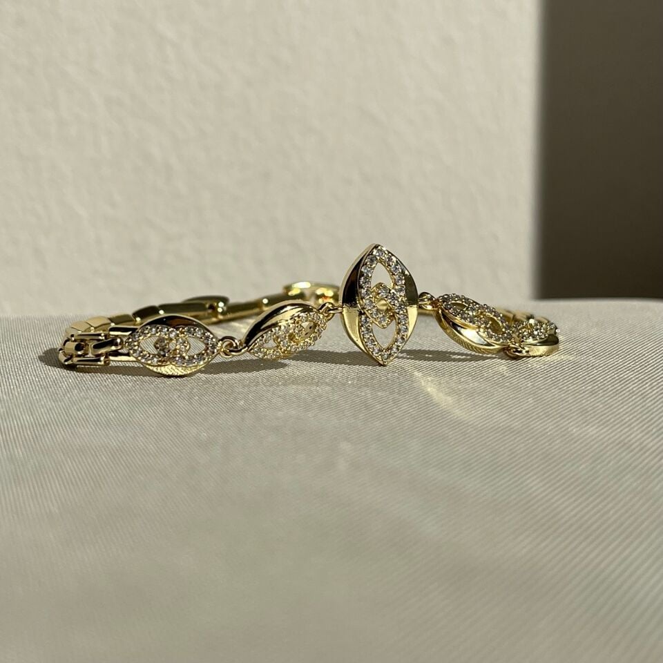 Pırlanta işçiliği xuping bileklik