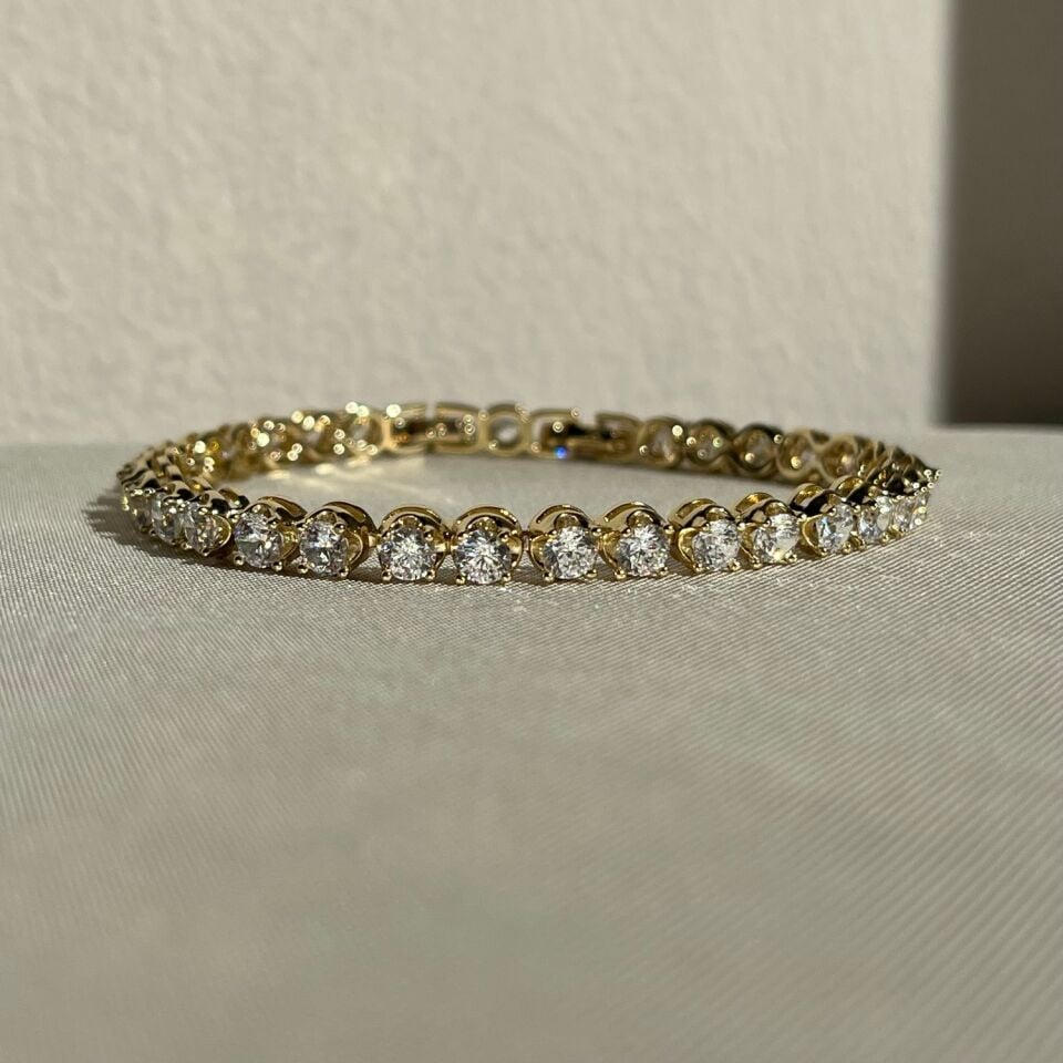 Suyolu pırlanta işçiliği xuping bileklik