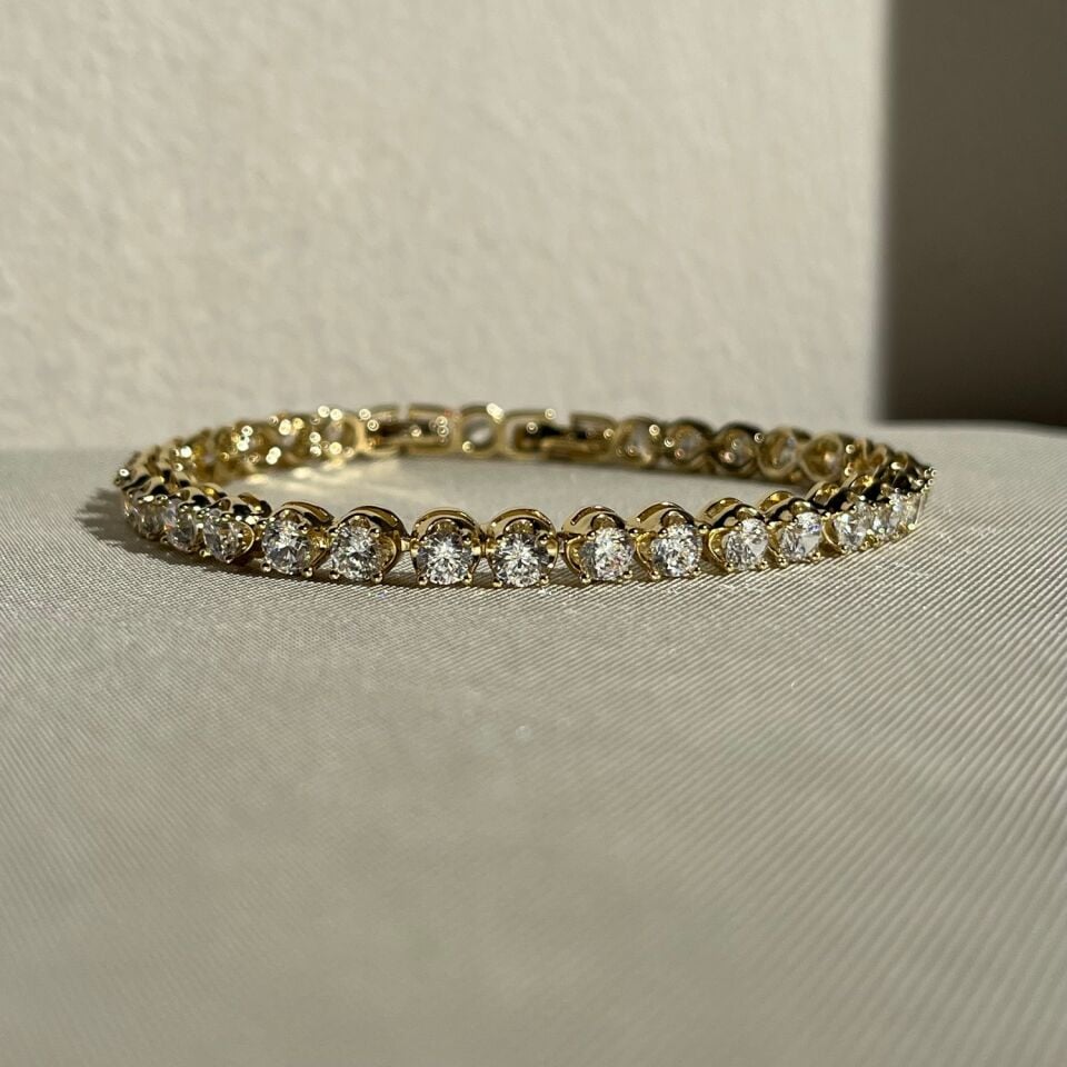 Suyolu pırlanta işçiliği xuping bileklik