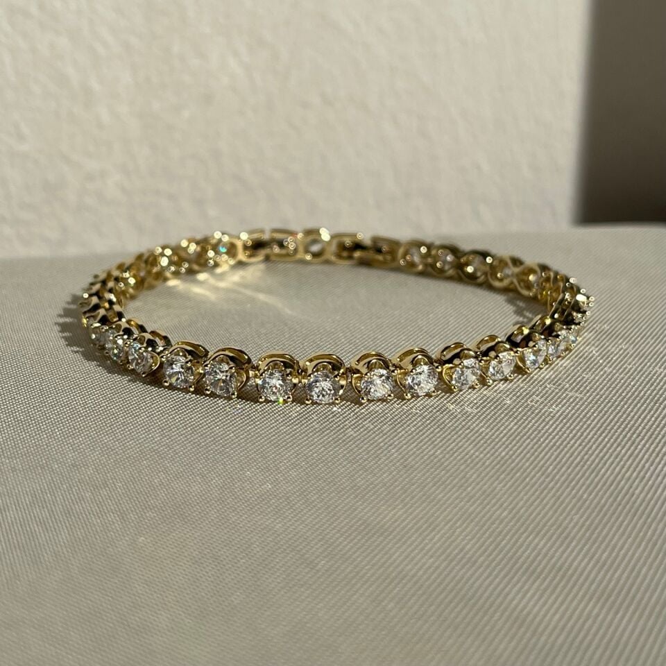 Suyolu pırlanta işçiliği xuping bileklik