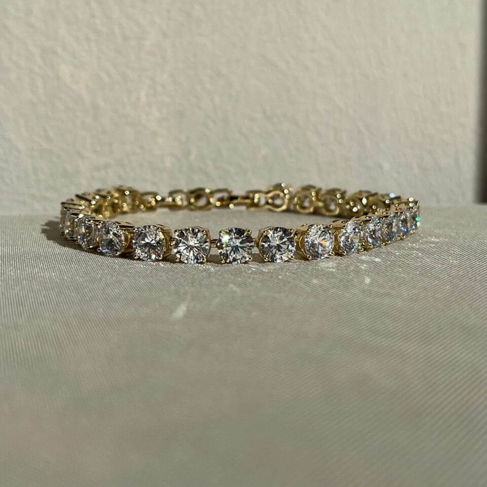 Suyolu pırlanta montür xuping bileklik