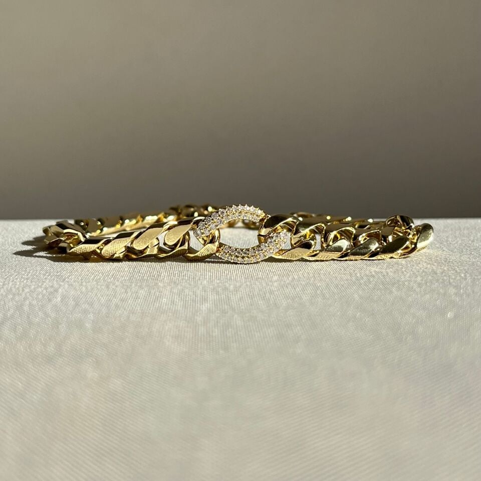 Pırlanta işçiliği gurmet model xuping bileklik