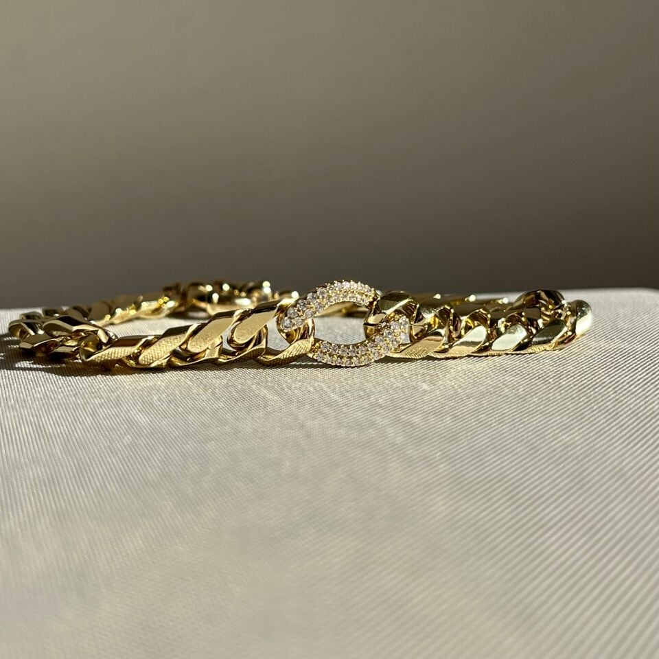 Pırlanta işçiliği gurmet model xuping bileklik