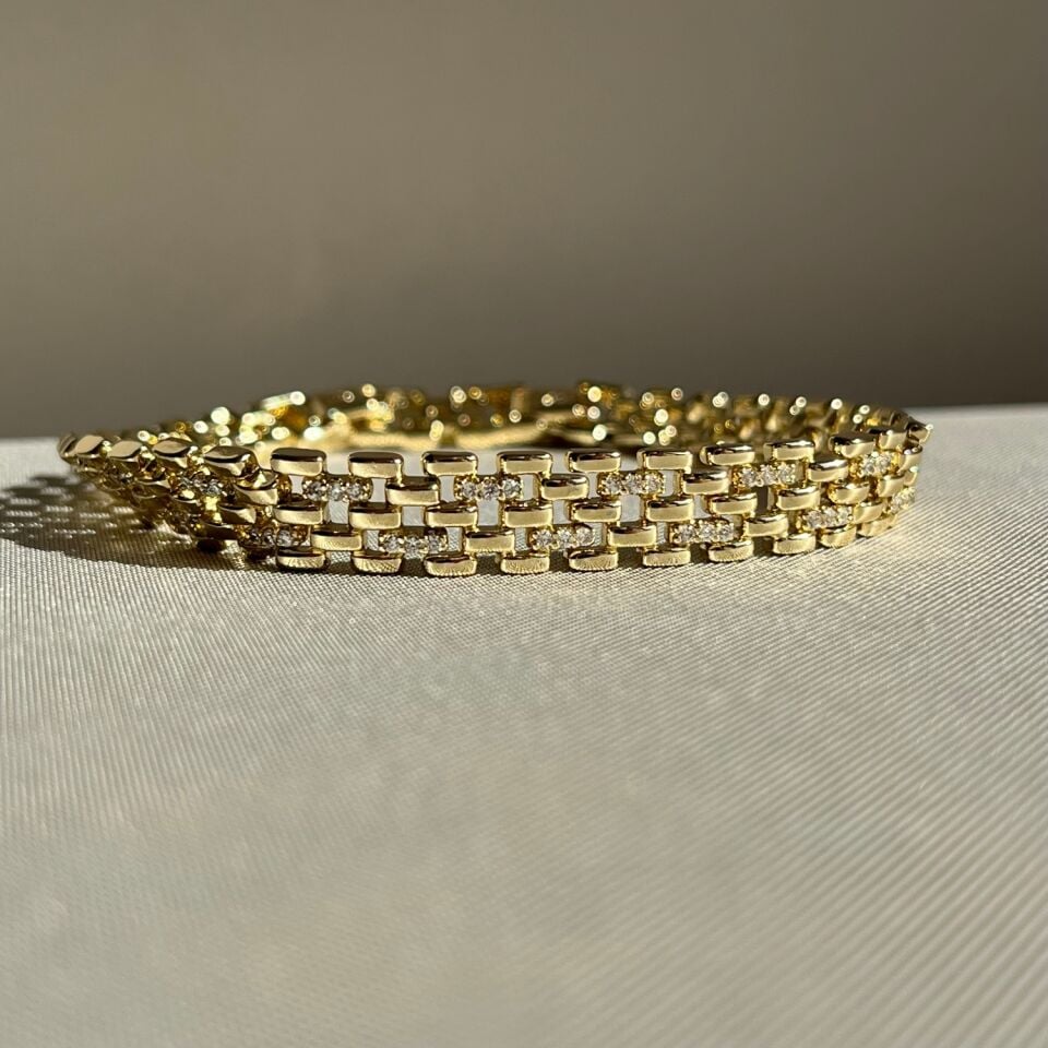 Pırlanta işçiliği xuping bileklik