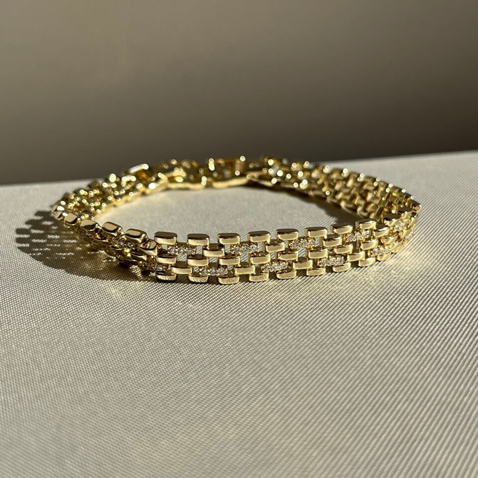 Pırlanta işçiliği xuping bileklik