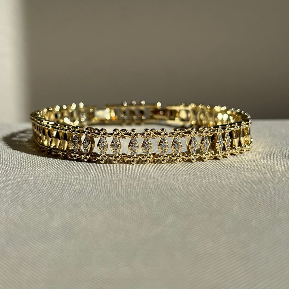 Pırlanta işçiliği xuping bileklik