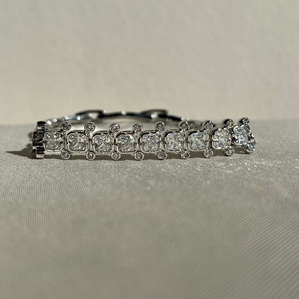 Baget pırlanta işçiliği xuping bileklik