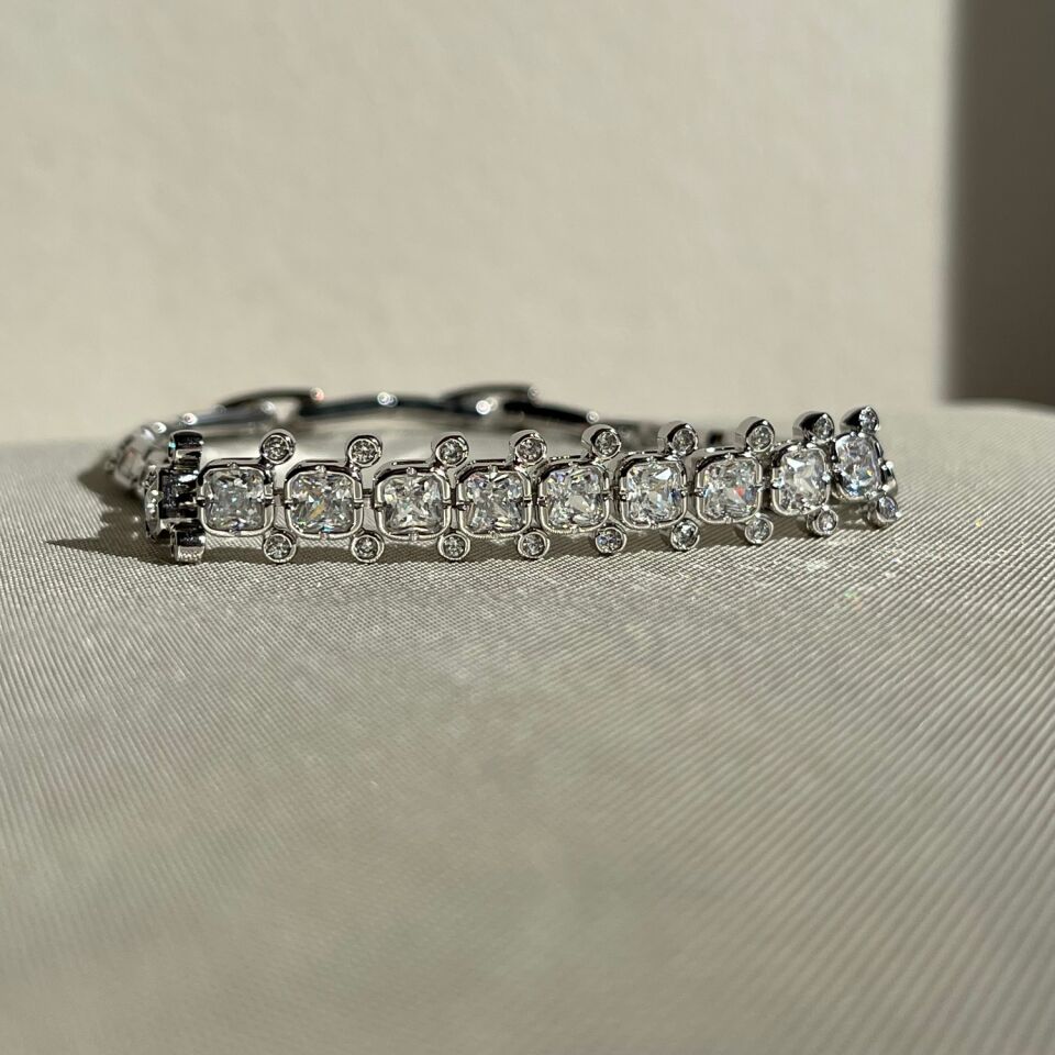 Baget pırlanta işçiliği xuping bileklik