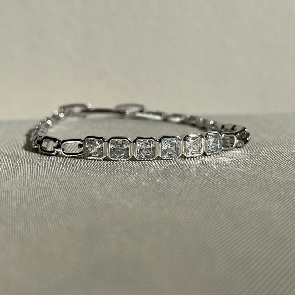 Baget pırlanta işçiliği xuping bileklik