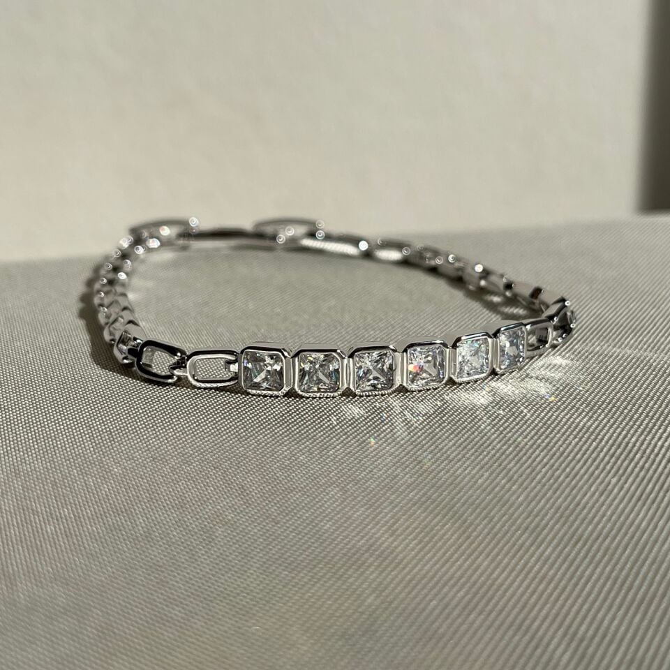 Baget pırlanta işçiliği xuping bileklik