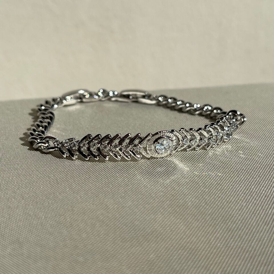 Oval pırlanta işçiliği gurmet xuping bileklik