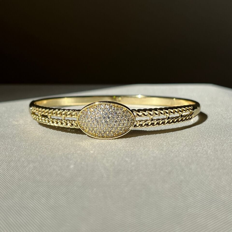 Pırlanta işçiliği xuping kelepçe