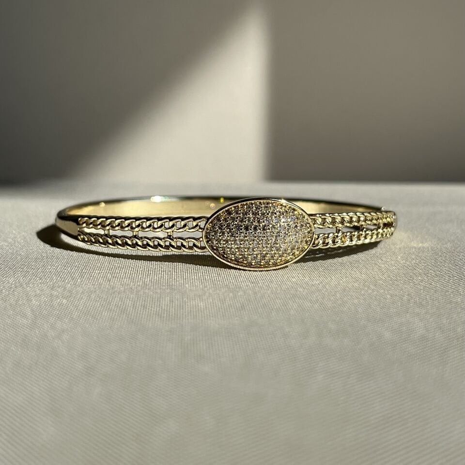 Pırlanta işçiliği xuping kelepçe