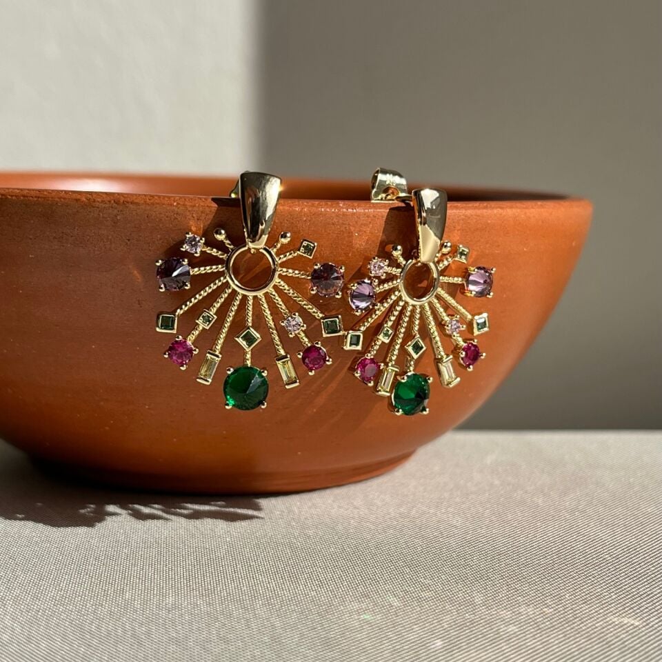 Pırlanta işçiliği tasarım xuping küpe