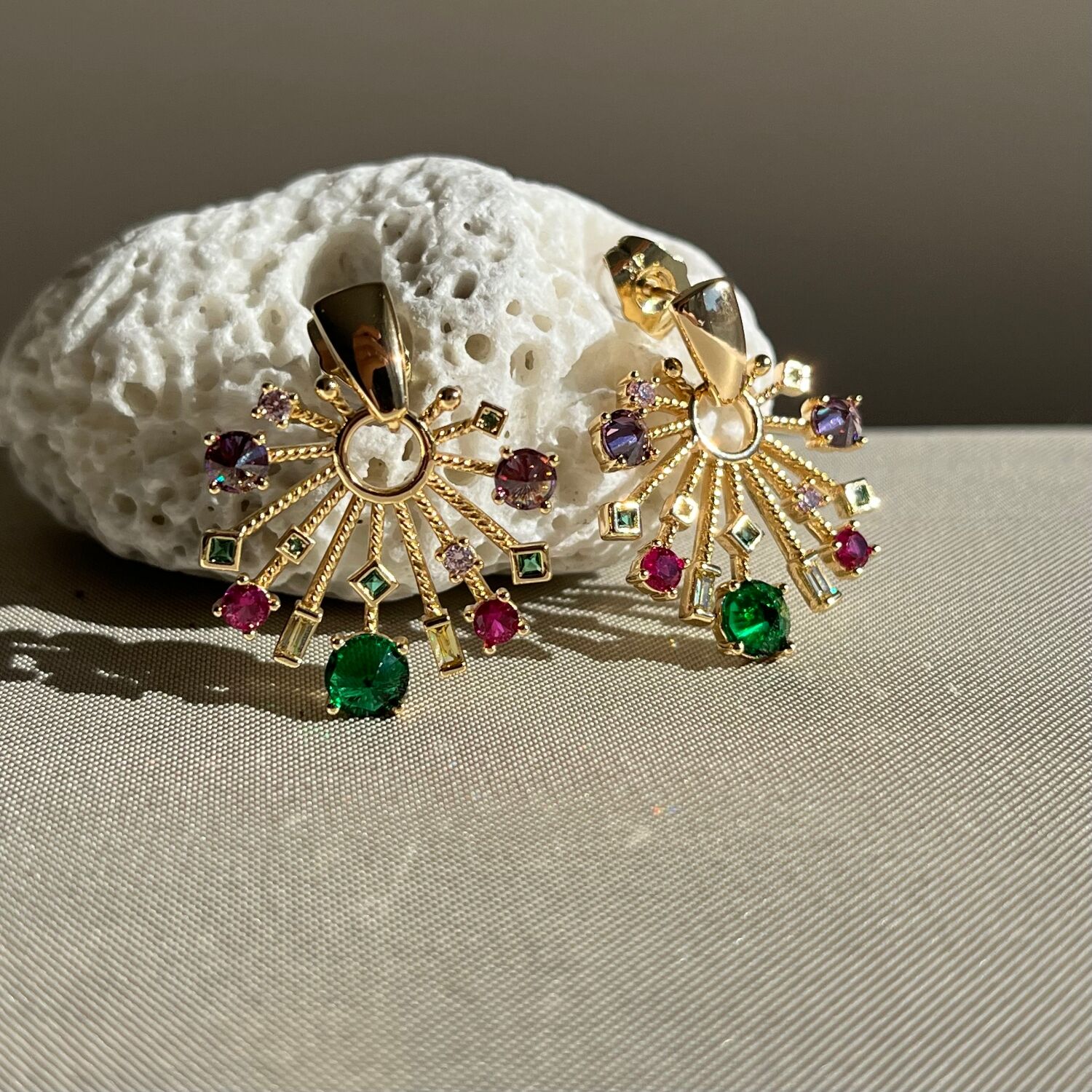 Pırlanta işçiliği tasarım xuping küpe