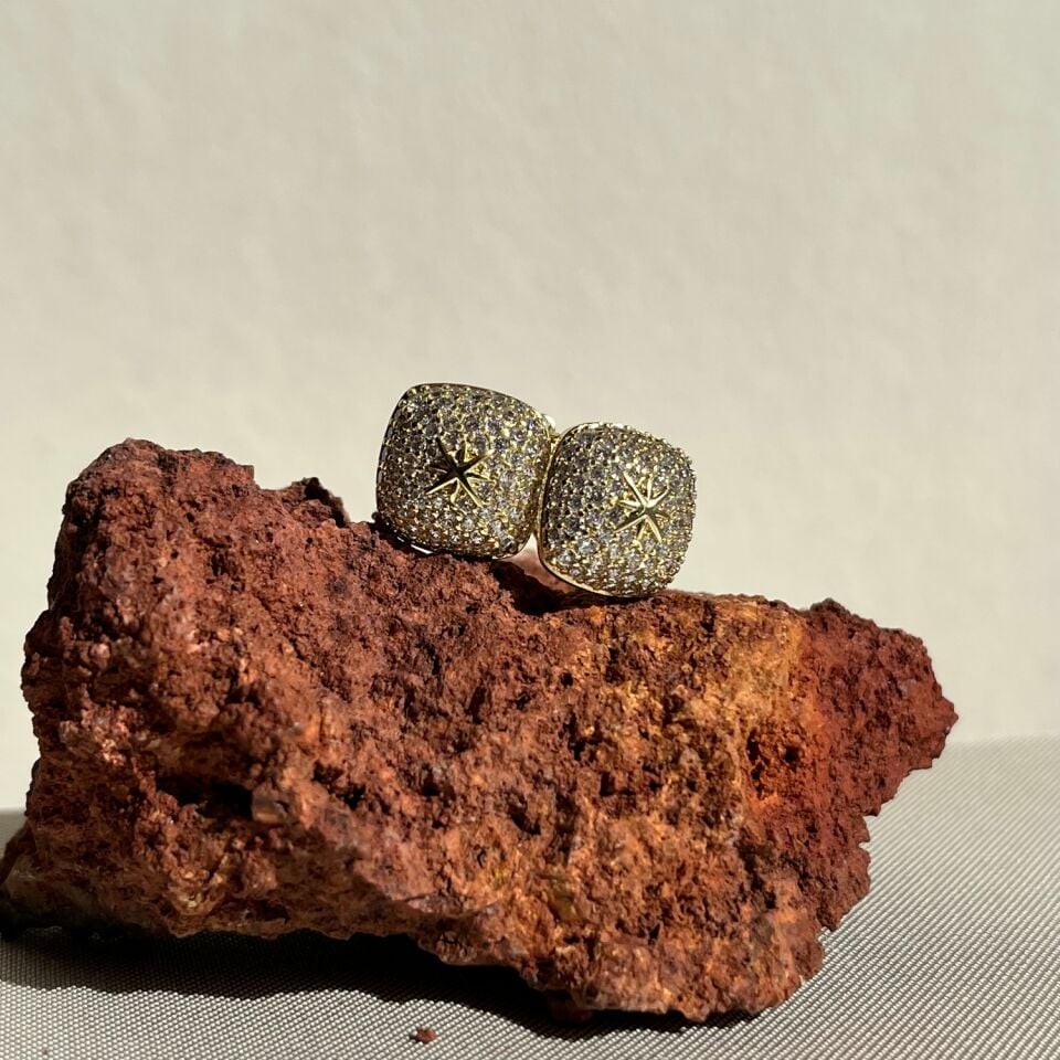 Pırlanta işçiliği xuping küpe