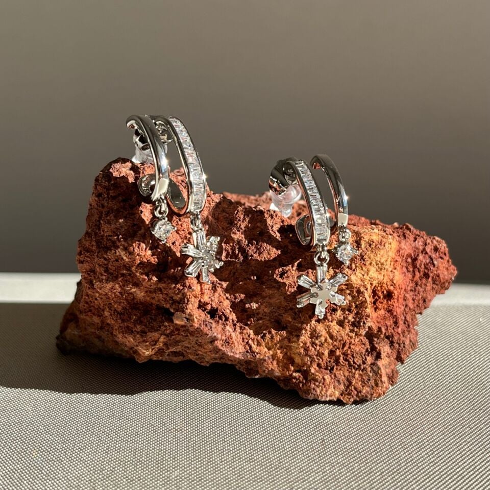 Baget pırlanta işçiliği xuping küpe