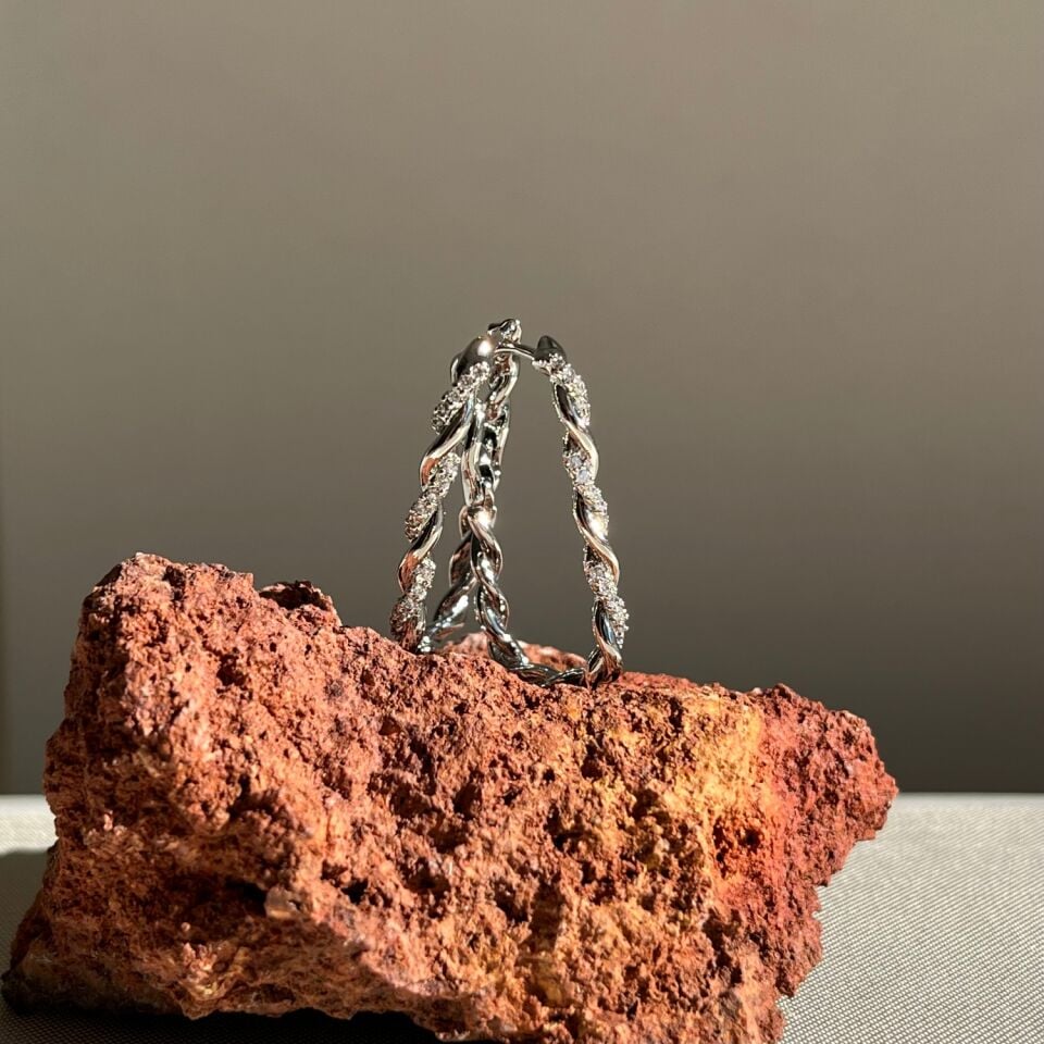 Pırlanta işçiliği xuping küpe