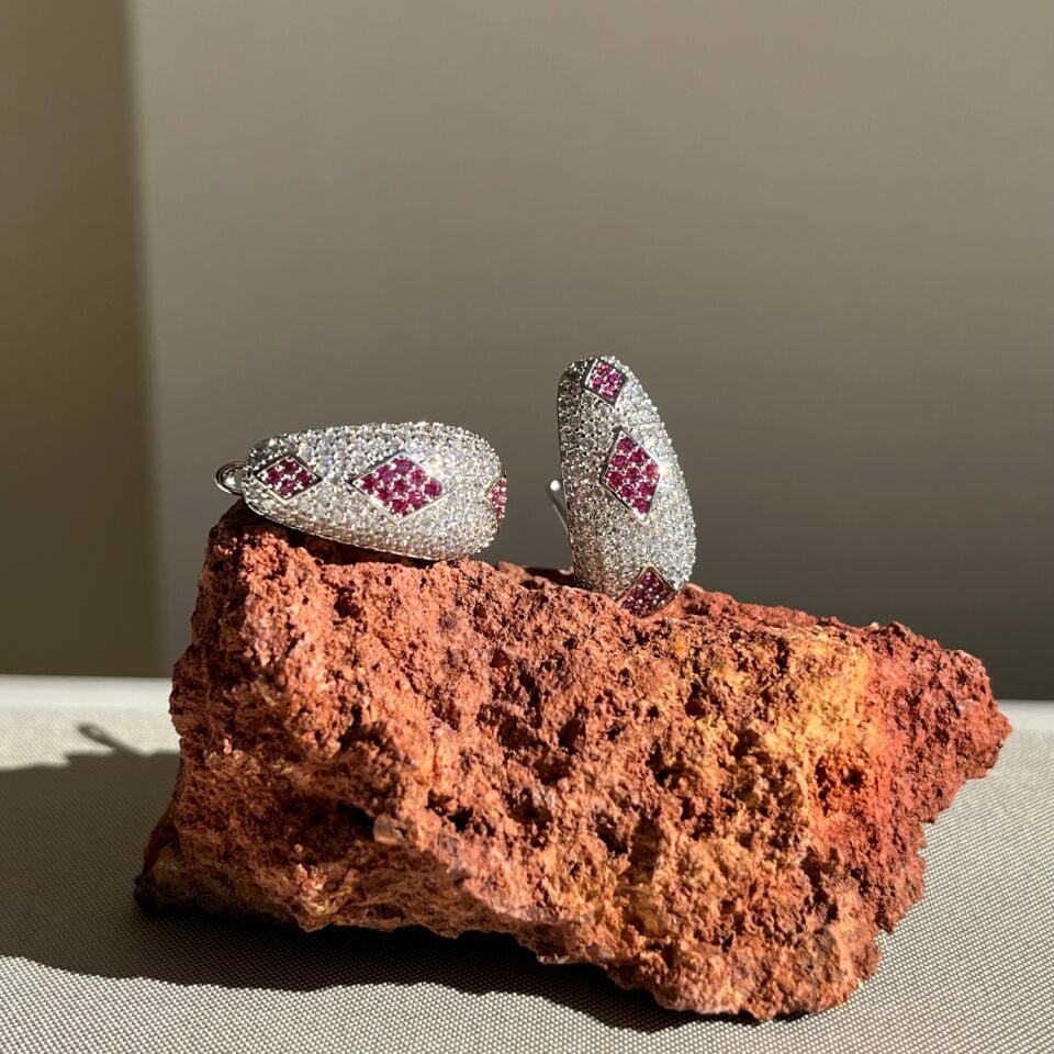 Pırlanta işçiliği xuping küpe