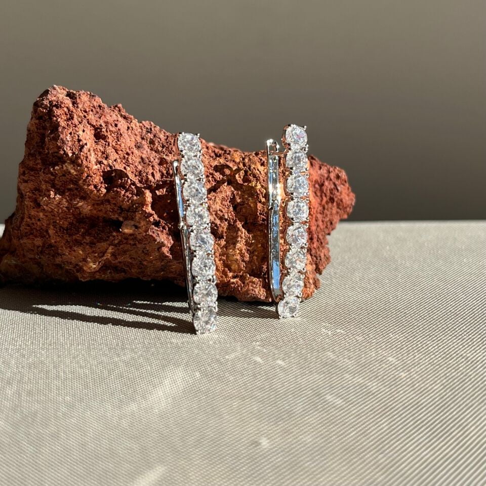 Suyolu pırlanta montür xuping küpe