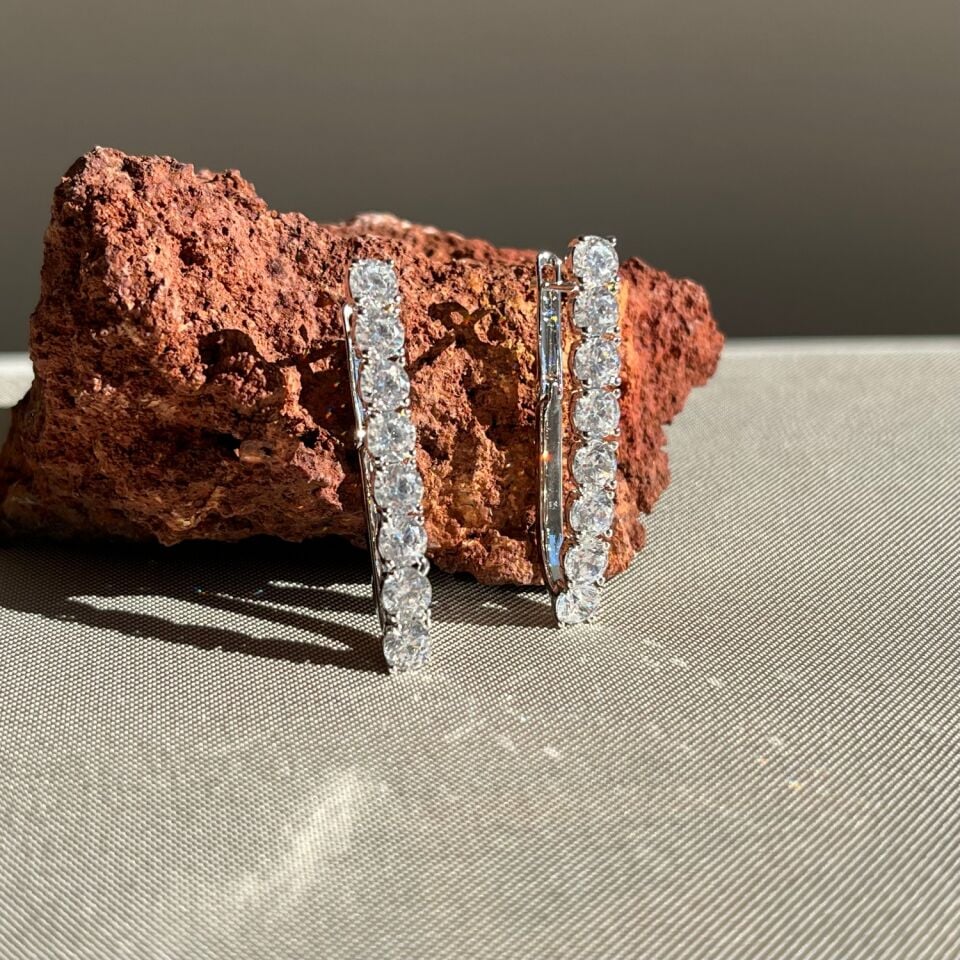 Suyolu pırlanta montür xuping küpe