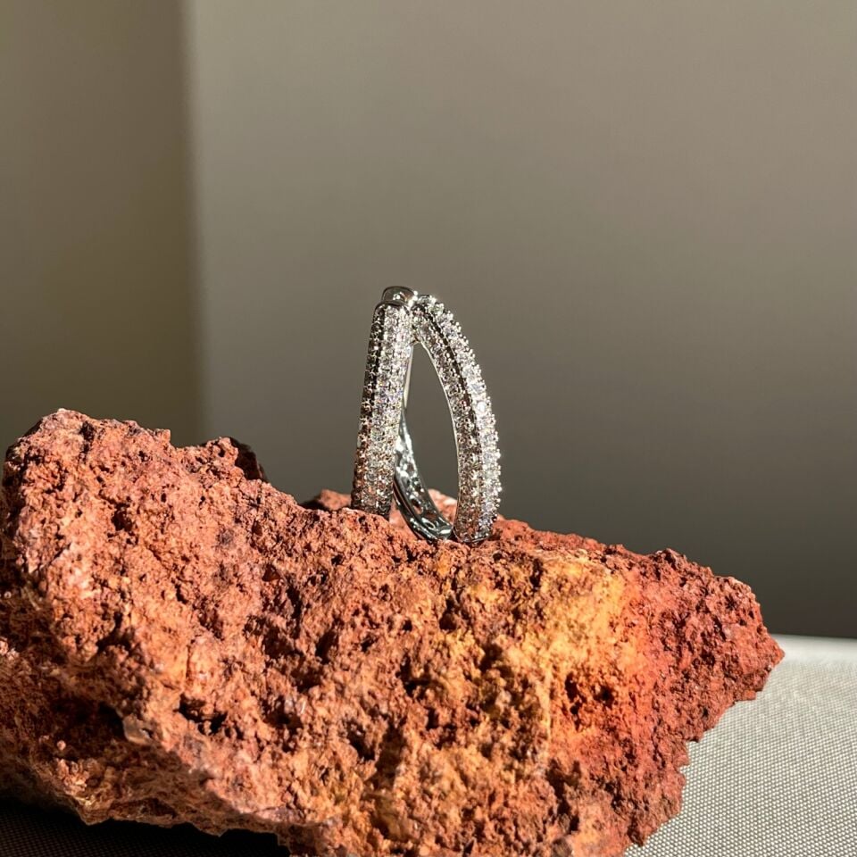 Pırlanta işçiliği xuping küpe