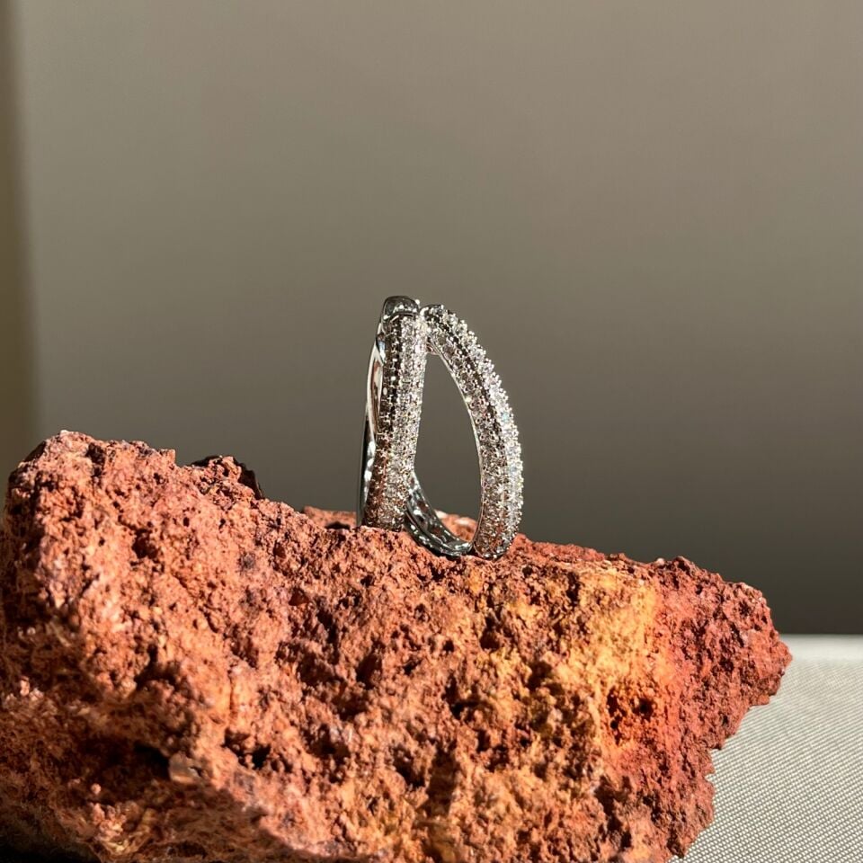 Pırlanta işçiliği xuping küpe