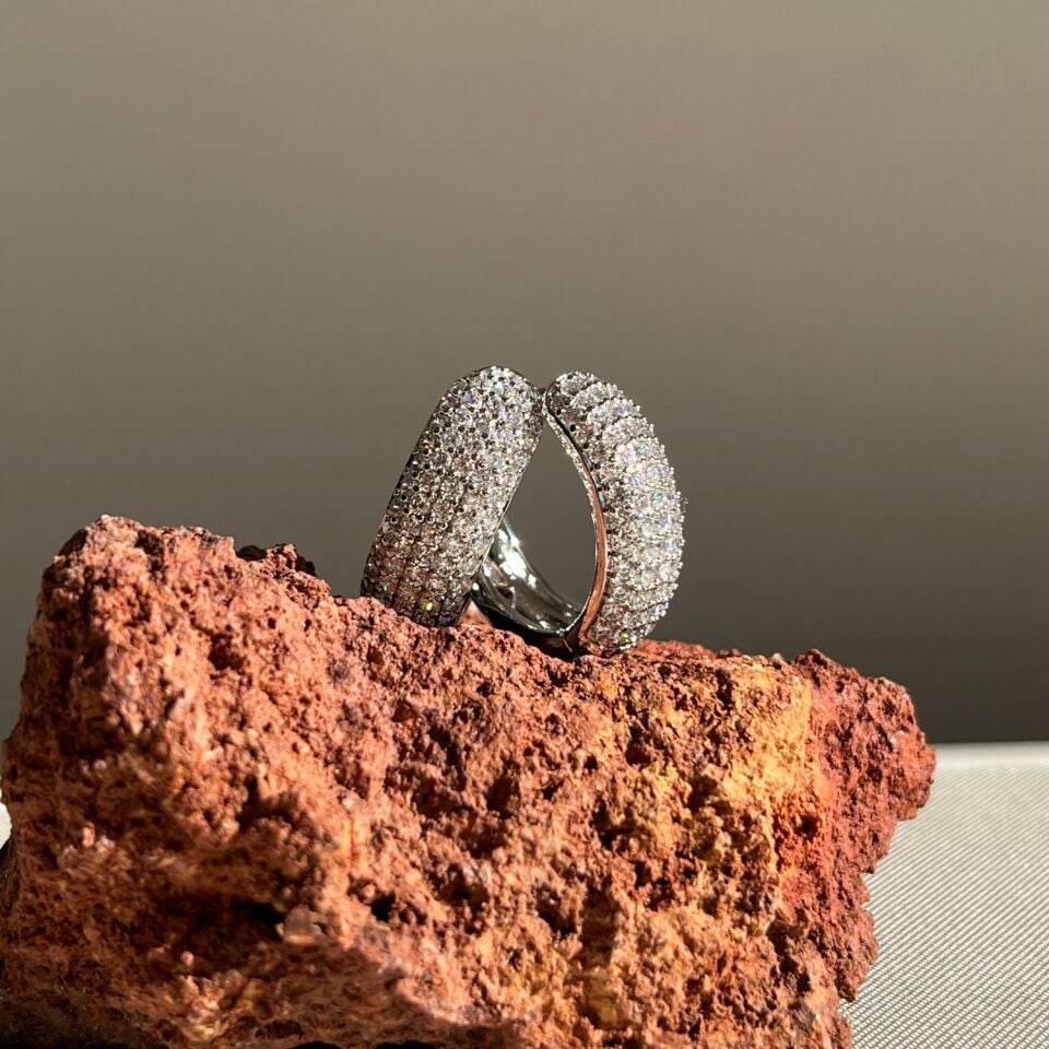 Pırlanta işçiliği xuping küpe