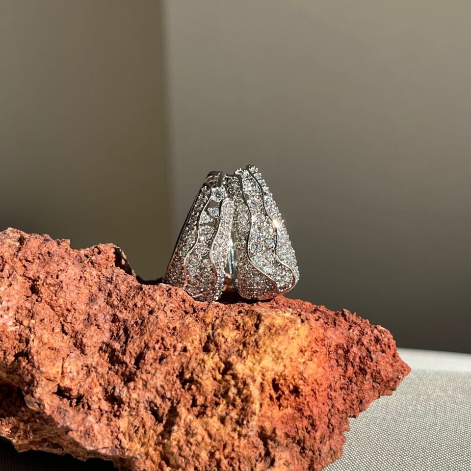 Pırlanta montür mücevher işçiliği xuping küpe