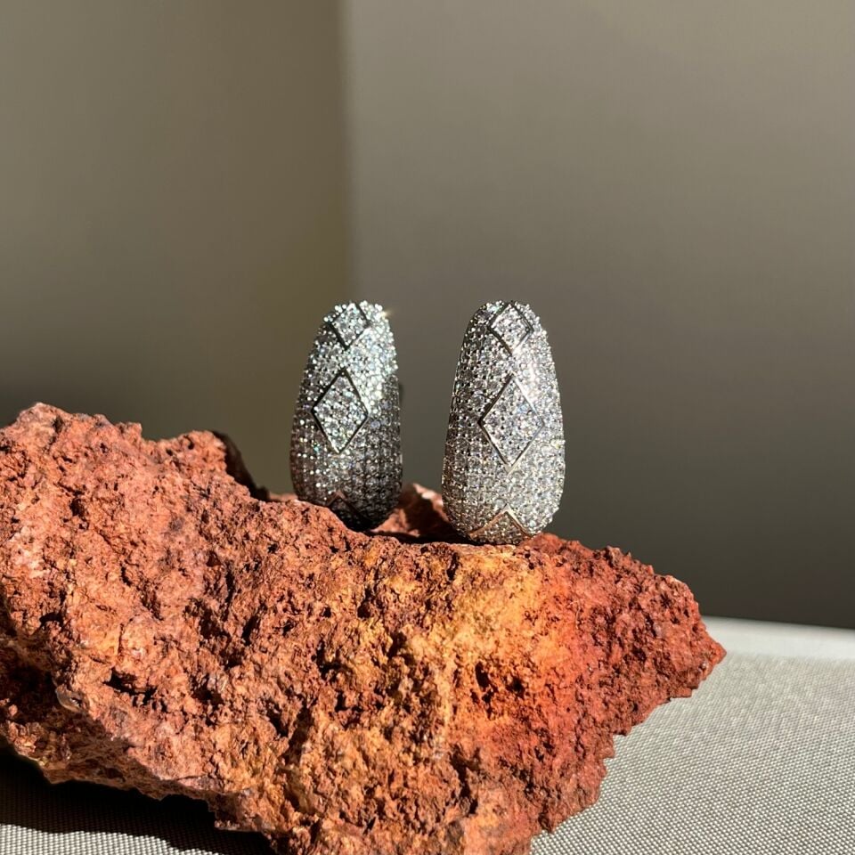 Pırlanta işçiliği xuping küpe