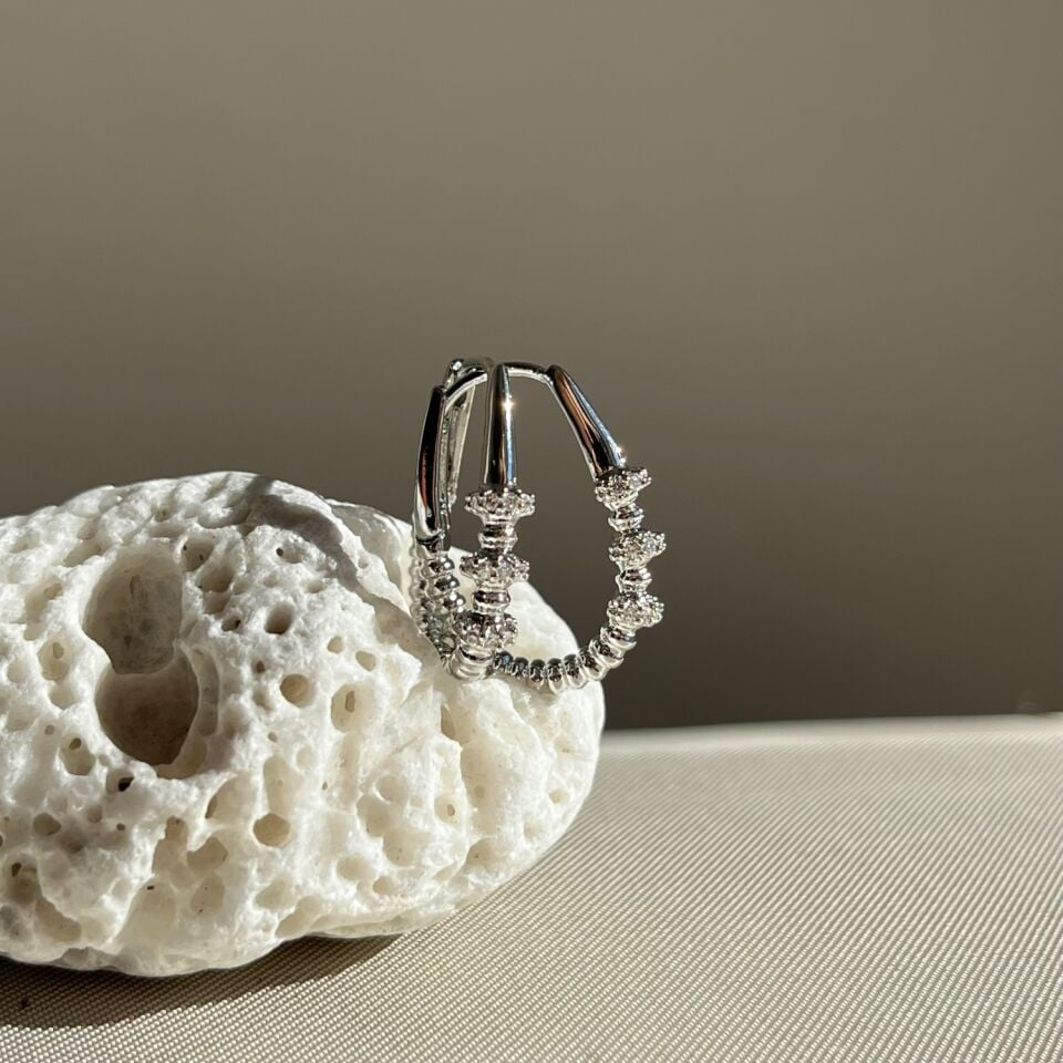 Pırlanta işçiliği xuping küpe