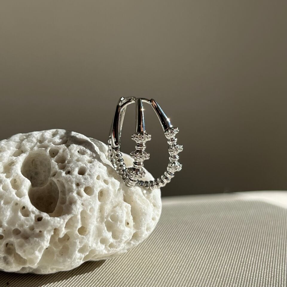 Pırlanta işçiliği xuping küpe