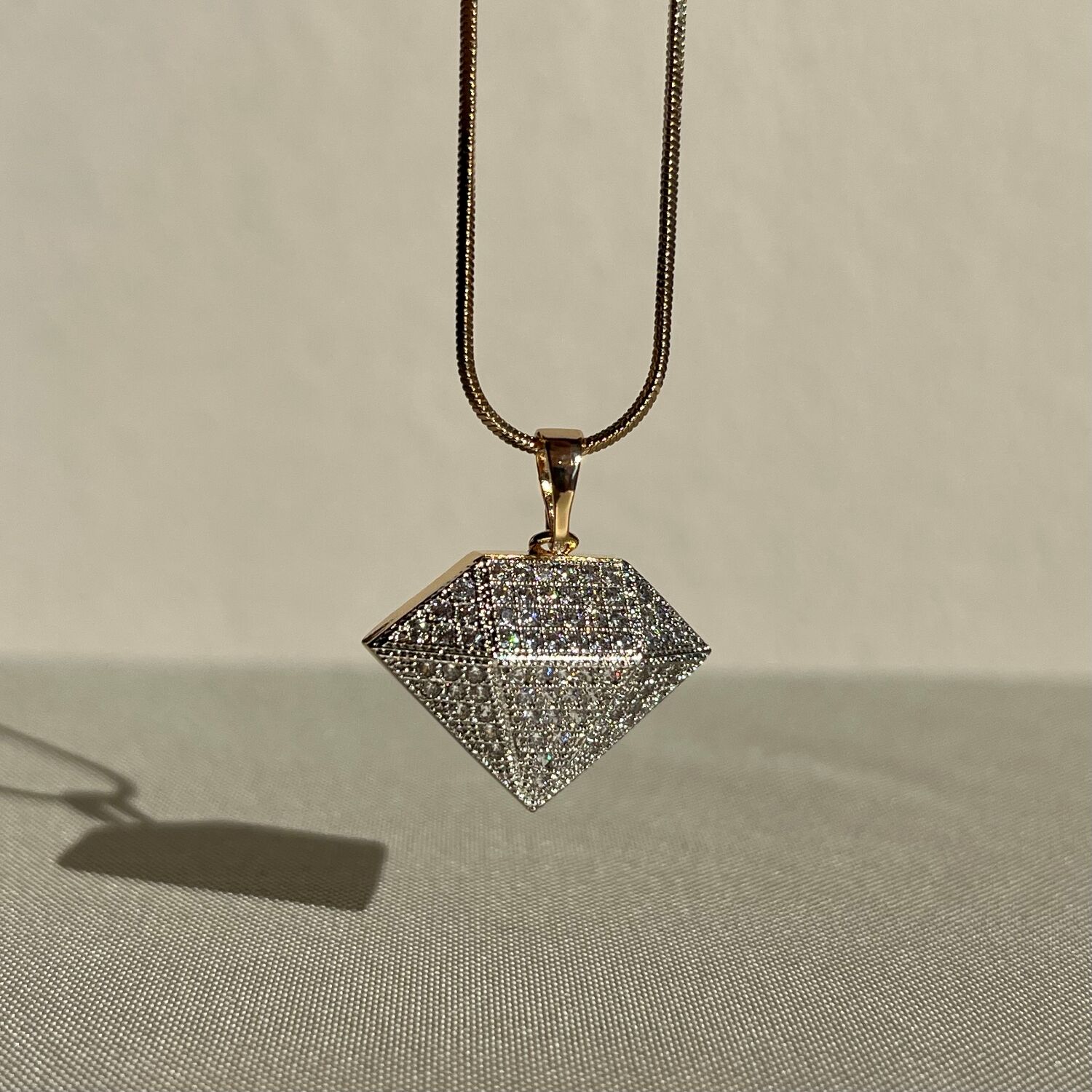 Pırlanta işçiliği tasarım xuping kolye