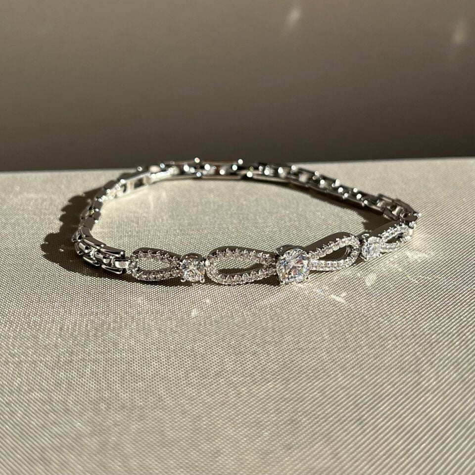 Round pırlanta işçiliği xuping bileklik