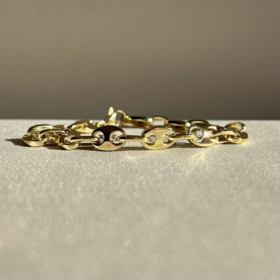 Pırlanta işçiliği xuping bileklik