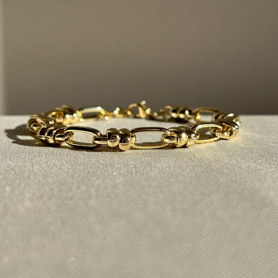 Altın işçiliği hallow xuping bileklik